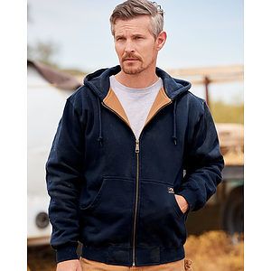 Men's Tall Crossfire Heavyweight Power Fleece Hooded Jacket with Thermal Lining - 7033T