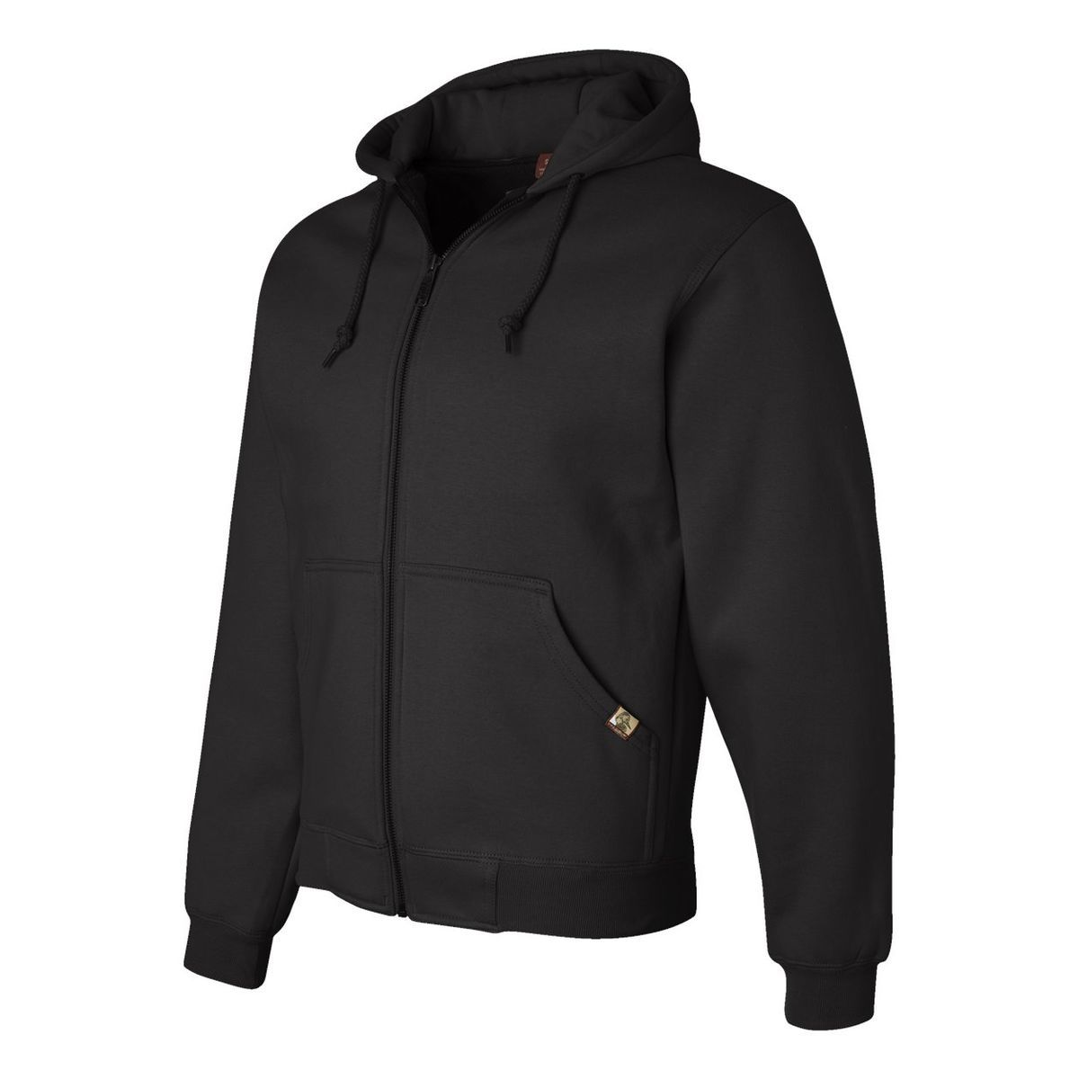 Men's Tall Crossfire Heavyweight Power Fleece Hooded Jacket with Thermal Lining - 7033T