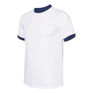 Unisex 50/50 Ringer T-Shirt - 710