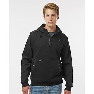Men's Mission Quarter-Zip Hooded Pullover - 7349