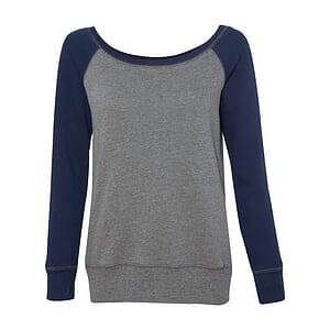 Women’s Sponge Fleece Wide Neck Sweatshirt - 7501