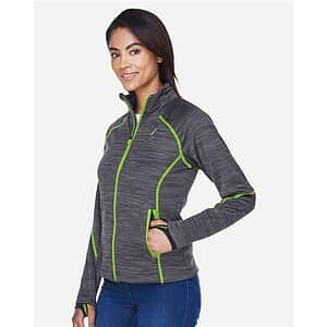 Women's Flux Mélange Bonded Fleece Jacket - 78697