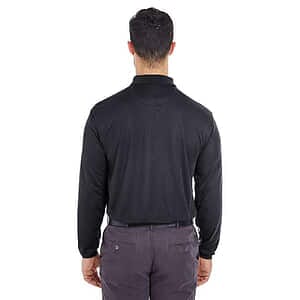 Men's Cool & Dry Long Sleeve Mesh Piqué Polo - 8210LS