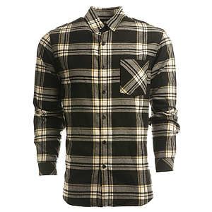 Men's Open Pocket Flannel Shirt - 8212