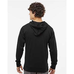 Unisex Jersey Sport Lace Hooded Pullover - 8231