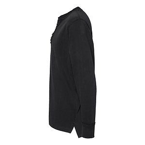 Men's Vintage Brushed Jersey Henley - 8244