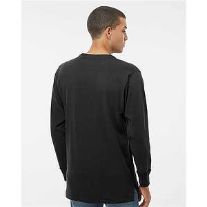 Men's Vintage Brushed Jersey Henley - 8244
