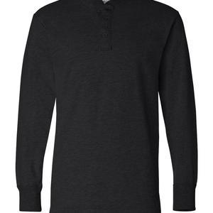Men's Vintage Brushed Jersey Henley - 8244