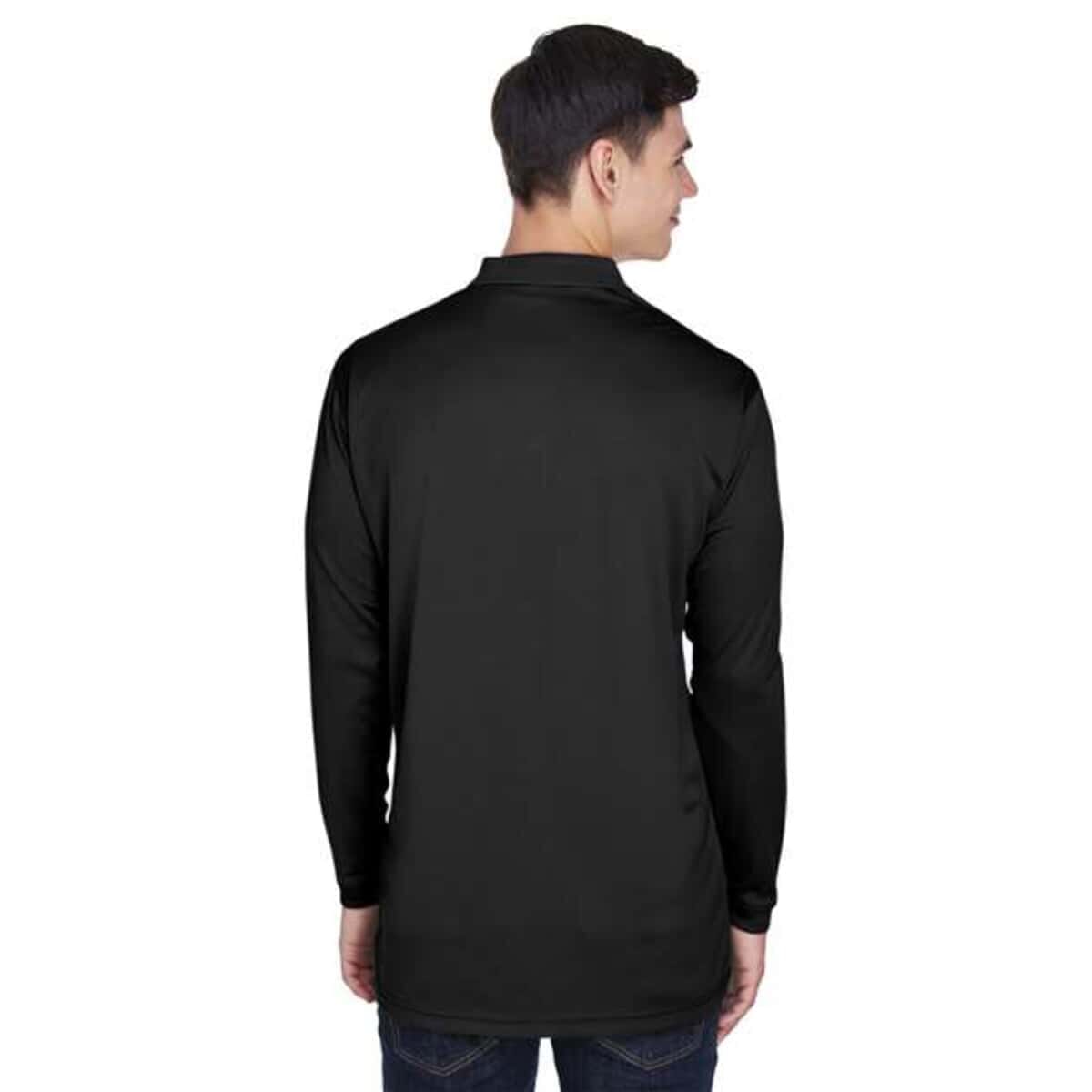 Men's Cool & Dry Sport Long Sleeve Polo - 8405LS