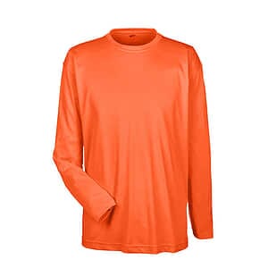 Men's Cool & Dry Sport Long Sleeve Performance Interlock T-Shirt - 8422
