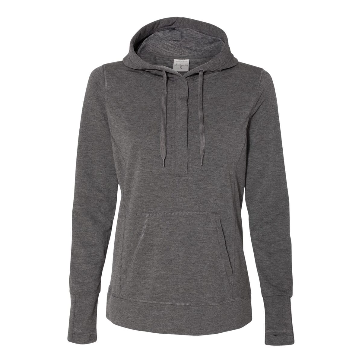 Women’s Omega Stretch Snap-Placket Hooded Sweatshirt - 8431