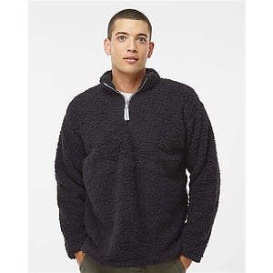 Men's Sherpa Quarter-Zip Pullover - 8454