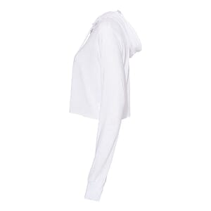 Women’s Triblend Crop Long Sleeve Hoodie - 8512