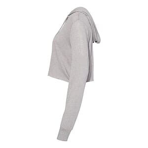 Women’s Triblend Crop Long Sleeve Hoodie - 8512
