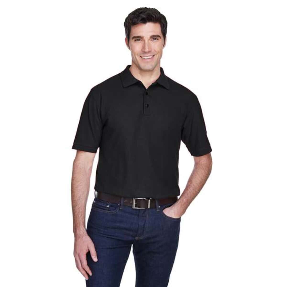 Men's Whisper Piqué Polo - 8540