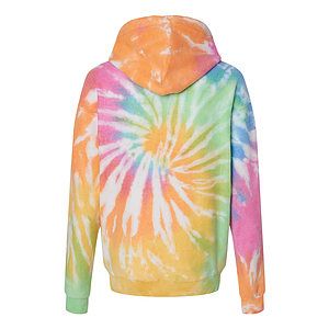 Unisex Tie-Dyed Cloud Fleece Hooded Sweatshirt - 8600
