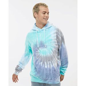 Unisex Tie-Dyed Cloud Fleece Hooded Sweatshirt - 8600