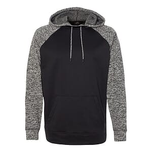 Men's Colorblocked Cosmic Fleece Hooded Sweatshirt - 8612