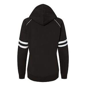 Women's Varsity Fleece Piped Hooded Sweatshirt - 8645