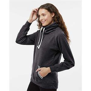 Women’s Relay Cowl Neck Sweatshirt - 8653