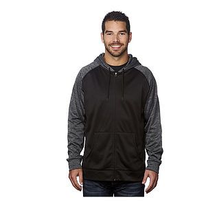 Men's Performance Raglan Full-Zip Sweatshirt - 8660
