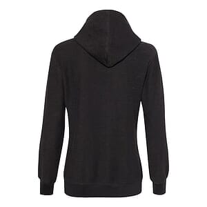 Women’s French Terry Sport Lace Scuba Hooded Sweatshirt - 8694
