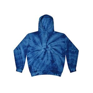 Unisex Tie-Dyed Hooded Sweatshirt - 8777