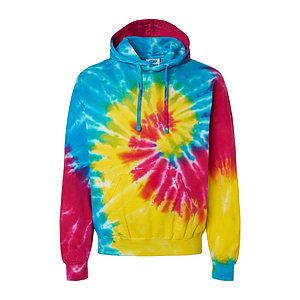 Youth Tie-Dyed Hooded Sweatshirt - 8777Y