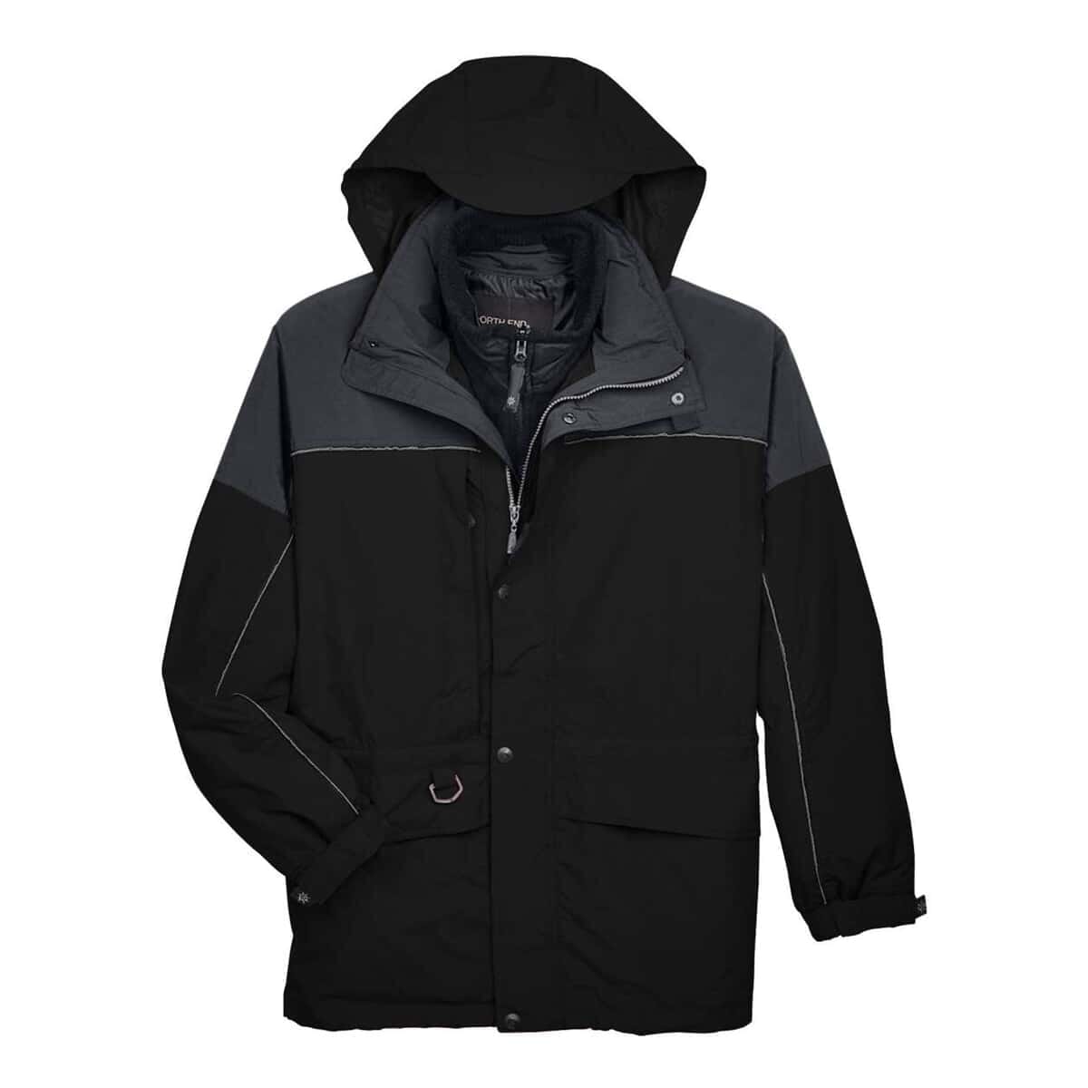 Men's 3-in-1 Two-Tone Parka - 88006