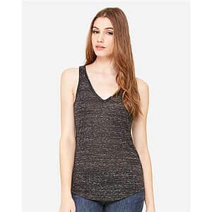 Women's Flowy V-Neck Tank - 8805
