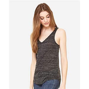 Women's Flowy V-Neck Tank - 8805