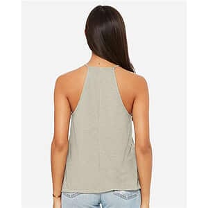 Women's Flowy High-Neck Tank - 8809