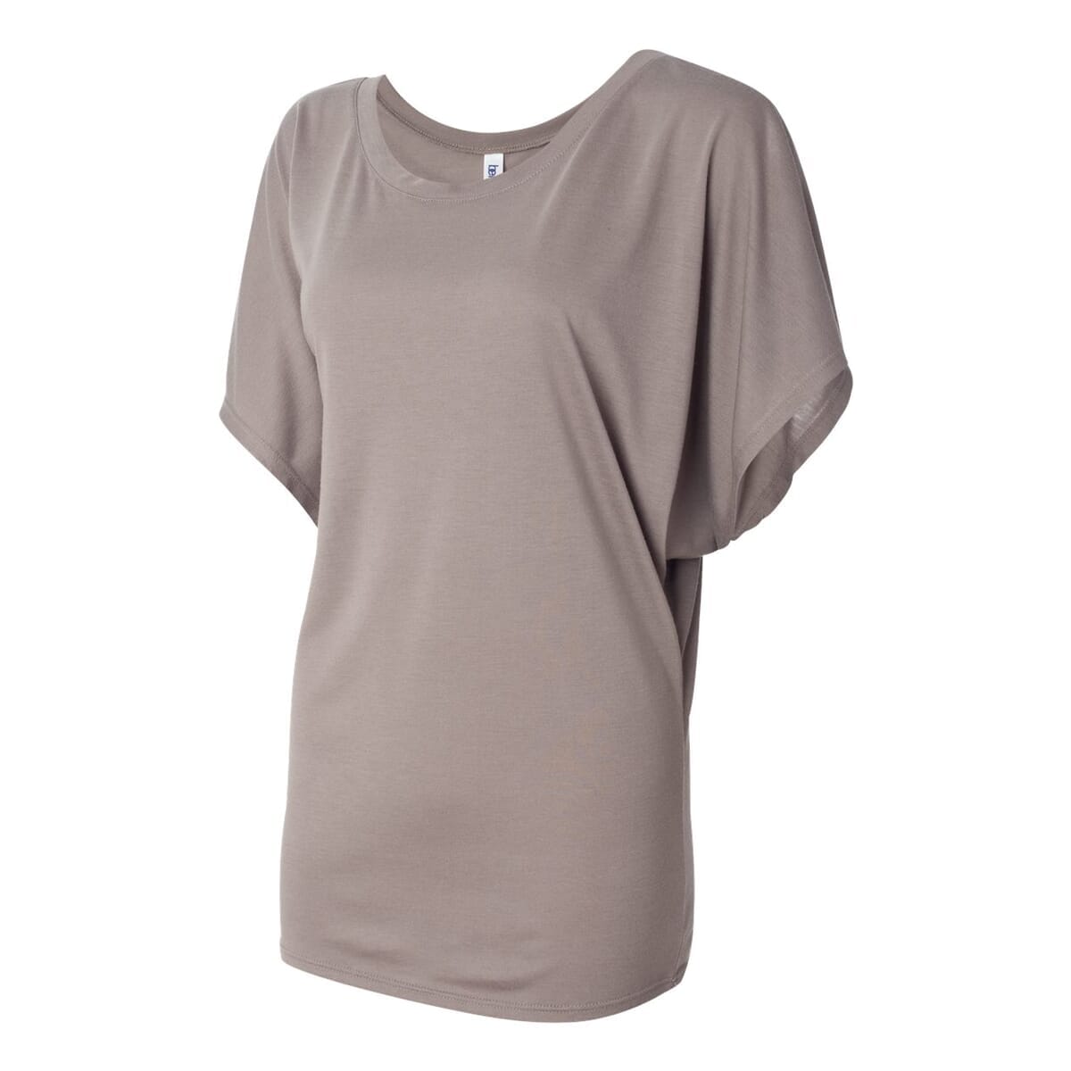 Women’s Flowy Draped Dolman Tee - 8821