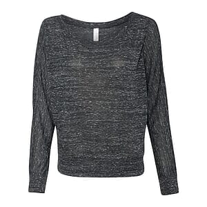 Women’s Flowy Off Shoulder Long Sleeve Tee - 8850