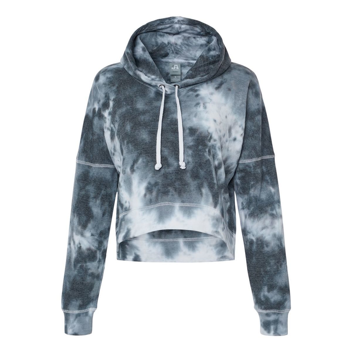 Women's Crop Hooded Sweatshirt - 8853
