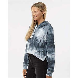 Women's Crop Hooded Sweatshirt - 8853