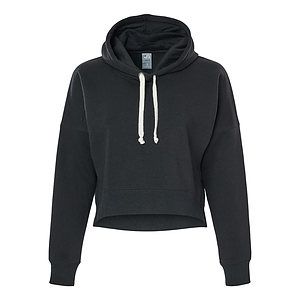 Women's Crop Hooded Sweatshirt - 8853
