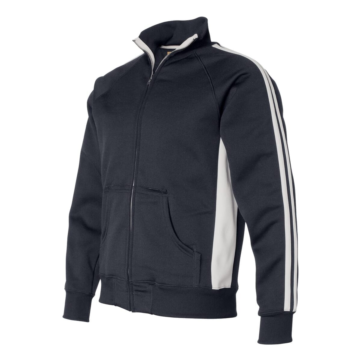 Men's Vintage Polyester Fleece Track Jacket - 8858