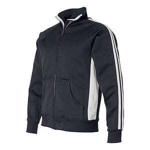 Men's Vintage Polyester Fleece Track Jacket - 8858