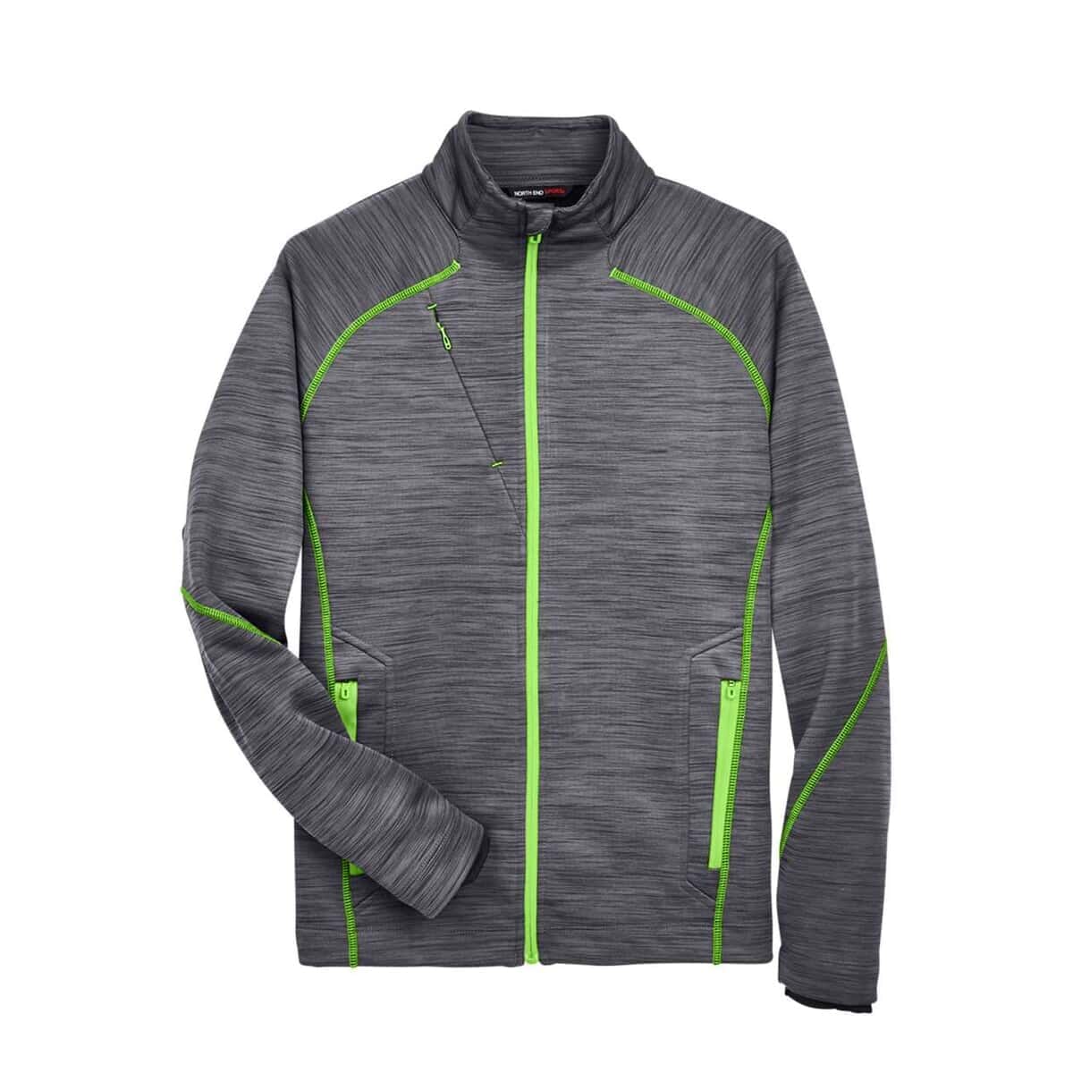 Men's Flux Mélange Bonded Fleece Jacket - 88697