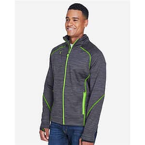 Men's Flux Mélange Bonded Fleece Jacket - 88697