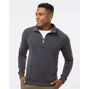 Men's Triblend Quarter-Zip Sweatshirt - 8869