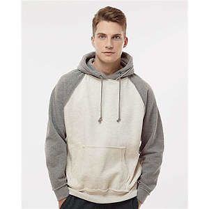 Men's Vintage Heather Hooded Sweatshirt - 8885
