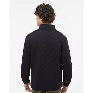 Men's Quilted Half-Snap Pullover - 8890
