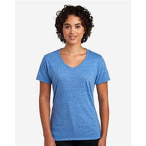 Women's Snow Heather Jersey V-Neck T-Shirt - 88WVR