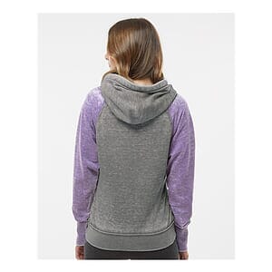 Women's Zen Fleece Raglan Hooded Sweatshirt - 8926