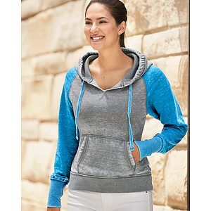 Women's Zen Fleece Raglan Hooded Sweatshirt - 8926