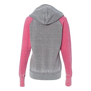 Women's Zen Fleece Raglan Hooded Sweatshirt - 8926
