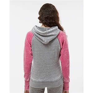 Women's Zen Fleece Raglan Hooded Sweatshirt - 8926