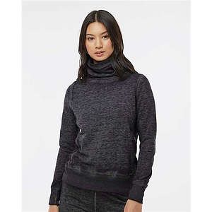 Women’s Zen Fleece Cowl Neck Sweatshirt - 8930